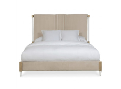 Lits doubles de luxe pour hôtel Chambre de couchage en cuir 180x200cm Nouveau design de rembourrage de lit