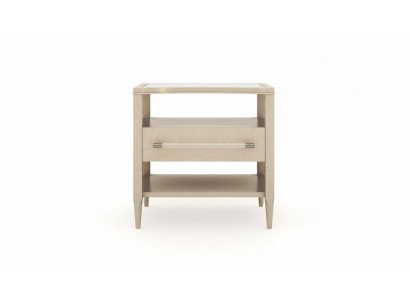 Table de chevet Tables Chambre de sommeil Luxe Bois Design Table de nuit Console Côté