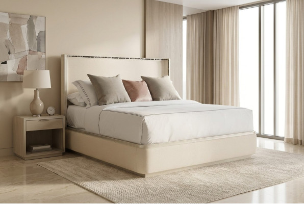 Lits 180x200 cm Textile Hôtel Luxe Tissu de siège Rembourrage Conception Lit Chambre