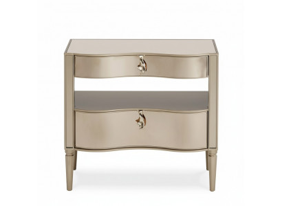 Table de chevet, table de nuit de luxe, commode, console, tiroir latéral, consoles Design