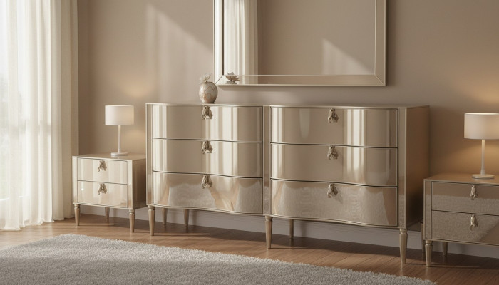 Meuble buffet Commode Brillant neuf Commodes Buffet bas Mobilier de luxe neuf