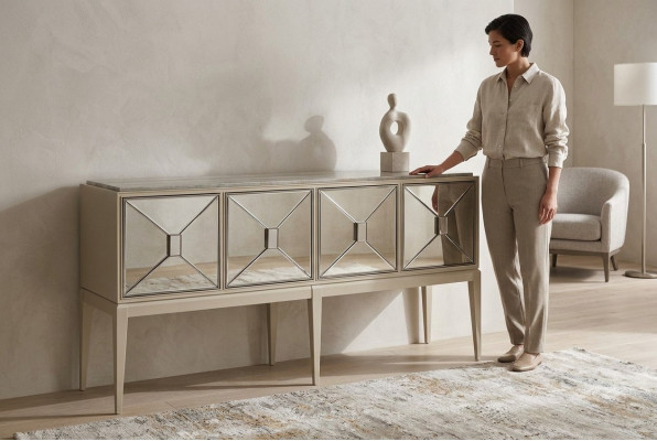 Salon Bois nouveau Design moderne de luxe Commode Mobilier Bahut