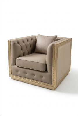 Salle de séjour Détente Rembourrage Gastro Chaises Fauteuil Design Salon Fauteuil Club nouveau