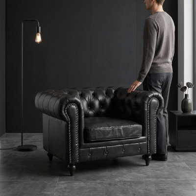 Salon Restaurant Gastro Fauteuil 1 place Fauteuil de salon Fauteuil de salon Chaise Rembourrée Chaise
