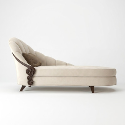 Chaise longue élégante transat Meubles italiens Chaises longues Bois Meubles italiens