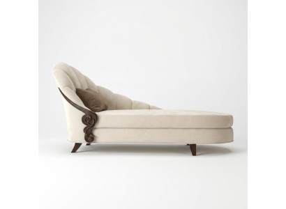 Chaise longue élégante transat Meubles italiens Chaises longues Bois Meubles italiens
