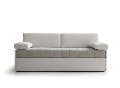Design Canapé de luxe Canapé Canapés en textile Beige 3 places alfitalia Meubles rembourrés Canapés
