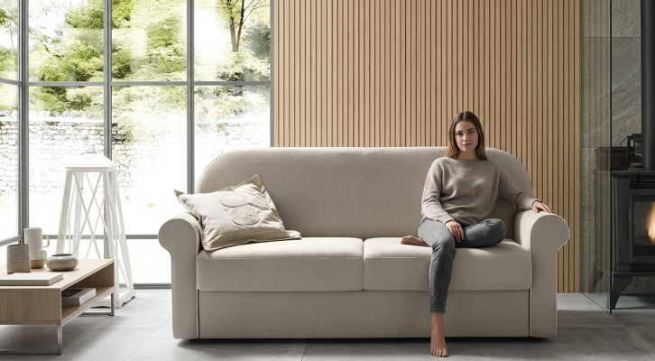 Meubles italiens Canapés Canapés Canapé en tissu Canapé-lit design Sofa bed alfitalia.