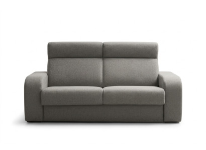 Design moderne canapé de luxe 2 places mobilier de salon design textile gris alfitalia