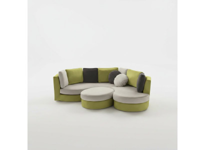 Canapé Canapé Canapé d'angle Canapés italiens Canapés Suite Mobilier Tissu Alfitalia