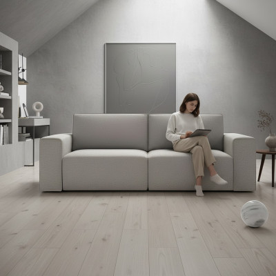 Canapé trois places Relax Three Seater Sofa 3 Canapés Design Revêtement en tissu alfitalia neuf
