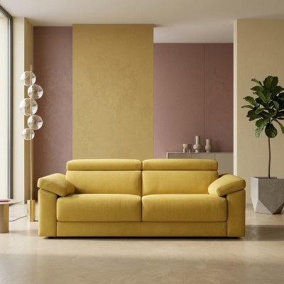 Grands canapés en tissu 3 places Sofa Couch Polser Siège Trois Places alfitalia