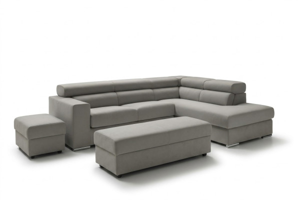 Canapé Canapés italiens Canapé d'angle Canapé Canapés Suite Mobilier Tissu alfitalia