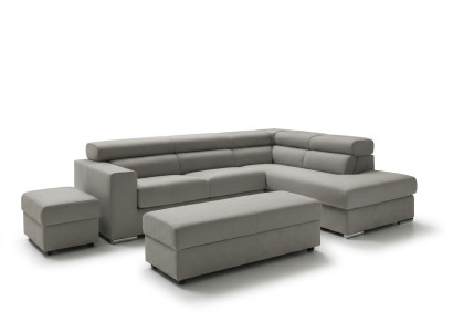 Canapé Canapés italiens Canapé d'angle Canapé Canapés Suite Mobilier Tissu alfitalia