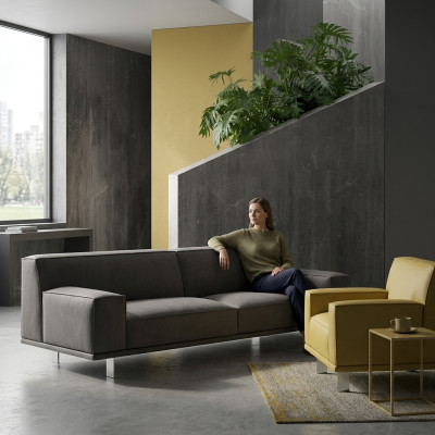 Ensemble de canapé 3+1 places en textile Relax Set Design Canapés Rembourrage Canapés alfitalia