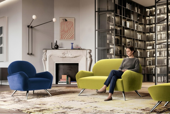 Canapé design ensemble de canapés modernes Mobilier de bureau Set de canapés 2+1 Mobilier italien