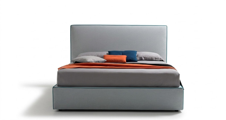 Lits de luxe Textile Hôtel Tapisserie Siège Textile Italie Designer Lit Chambre