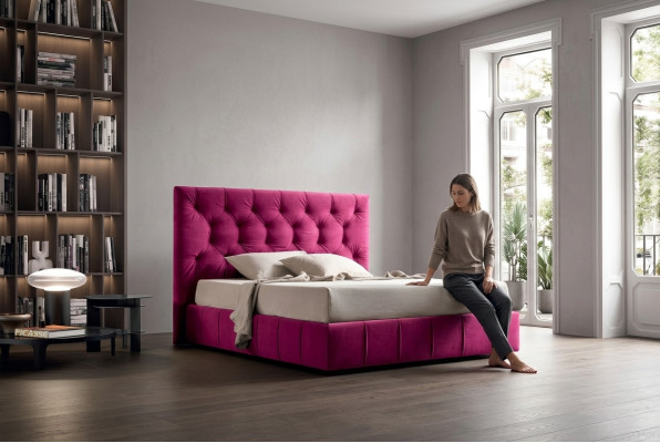 Lits doubles beige 200x200 Chambre Textile Literie d'hôtel Design de luxe