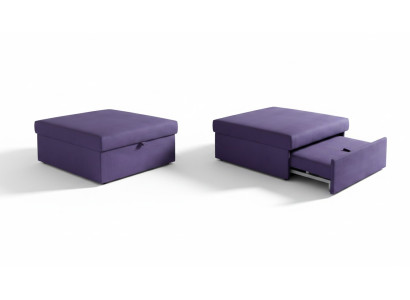 Tabouret Design Rembourrage Repose-pieds Ottoman Siège Textile Chaise Club Lounge Pufa