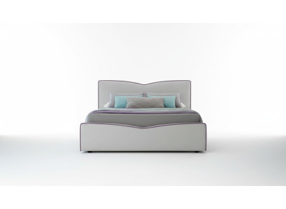 Lit double 200x200cm Lit design Lits doubles neufs Moderne Hôtel Cuir Tissu