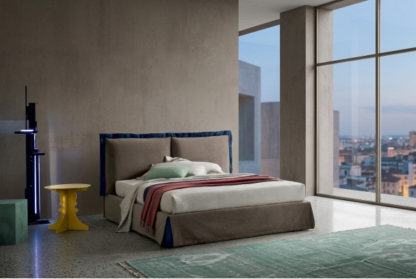 Italie Lits modernes Chambre de sommeil de luxe nouveau design de lit Hôtel de luxe double