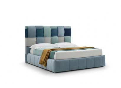 Lits de luxe modernes en tissu d'ameublement de haute qualité Lit de chambre italienne Meubles