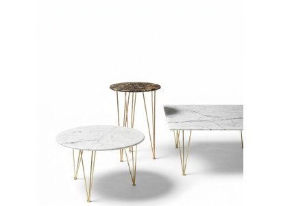 Table basse moderne italienne en bois Table sculptée de luxe Design de meubles Tables