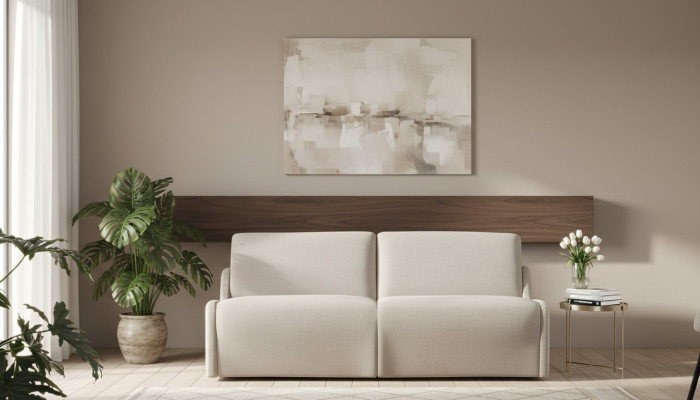 Paysage vivant Relax Italie Mobilier Siège Design Canapé Salon Velours Canapé 2 places