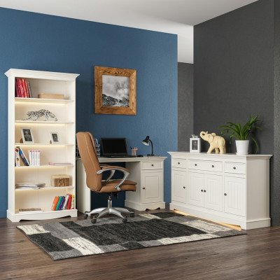 Ensemble de bureau 3 pièces. Meubles Bureau Table Commode Armoire Étagère Complet