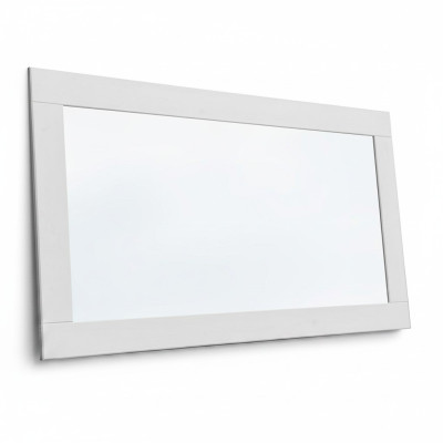 Miroir rectangulaire de maison de campagne avec cadre en bois Miroir mural xxl Maison de campagne en bois neuf