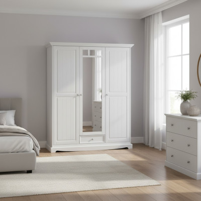 Armoires Armoires Mobilier Chambre Vêtements Armoire en bois Bois massif