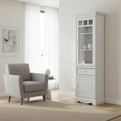 Vitrines Commode Vitrine Commodes Commode Armoire en verre Designer Garde-robe neuve