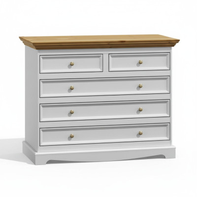 Commode Design Mobilier de salon Bois Commodes Buffet bas Landhfrom nouveau
