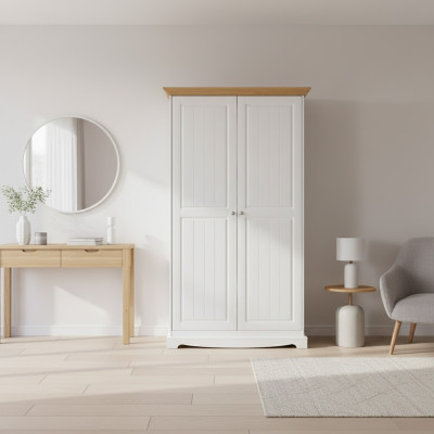 Placard Chambre à coucher Armoire Design Armoires de luxe Étagère en bois massif nouvel
