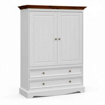 Étagère de garde-robe polyvalente Armoire de rangement Armoires à vêtements Portemanteau