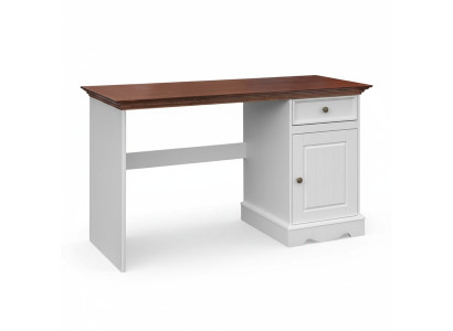 Mobilier de bureau Tables Bois massif Bureau d'ordinateur Bureau Table en bois Bureau Table