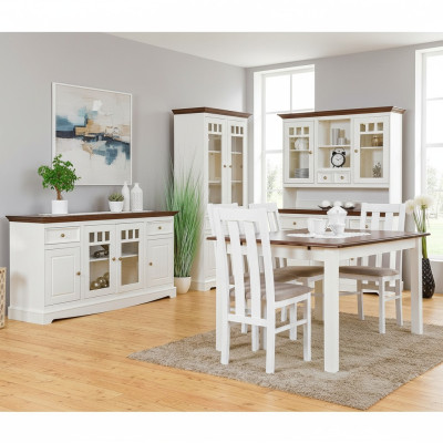 Commode Armoire haute Armoire latérale Placard bas Commodes Design de luxe en bois neuf
