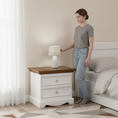 Table de chevet Design Console Tables d'appoint Chambre à coucher Bois Nouveau Consoles de luxe