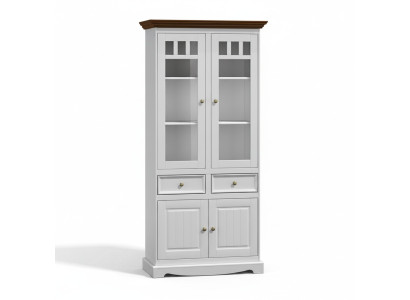 Vitrine Meubles Verre Armoire Vitrine Classique Vitrine d'Angle Buffet d'Angle Verre Bois