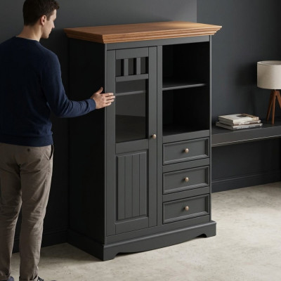 Meubles design de luxe Buffet de maison de campagne Commode Bahut xxl Commodes classiques nouvelles