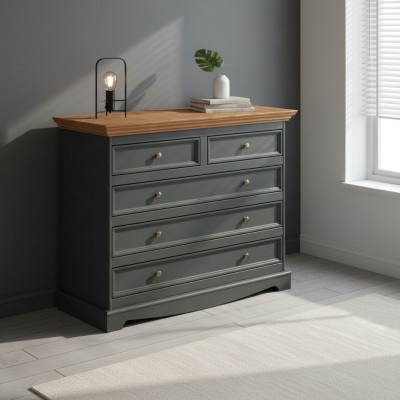 Salle de séjour Étagère Bois Luxe Moderne Noir xxl Commode Buffet bas Armoire