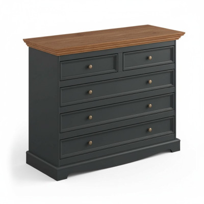 Salle de séjour Étagère Bois Luxe Moderne Noir xxl Commode Buffet bas Armoire