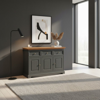 Conception Commodes Armoire Bois Brillant Grand Luxe Buffet Étagère neuf Commodes