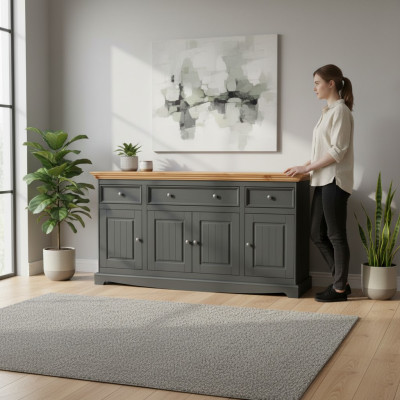 Classique Design Commode Commodes Bois Buffet Classique Buffet Haut Armoire