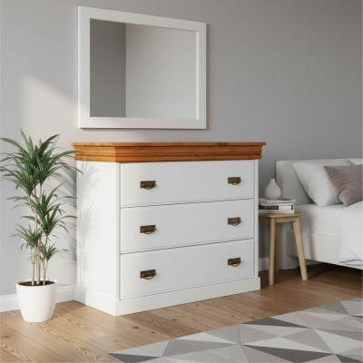 Commode classique Commodes à tiroirs Armoire Buffet Armoires en bois Étagère nouvelle