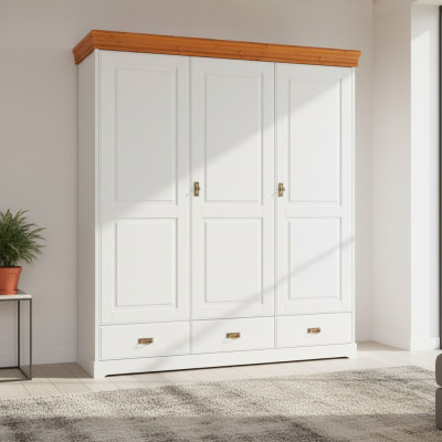 Armoires à vêtements maison de campagne portemanteau armoire penderie armoire en bois armoire xxl étagère de garde-robe.
