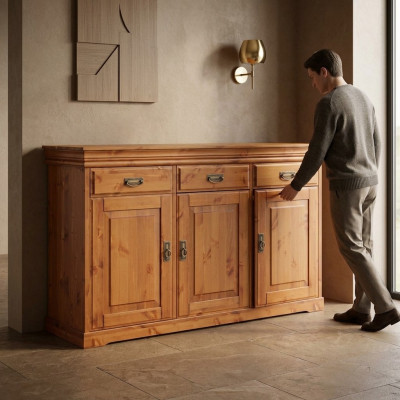 Coffres de tiroirs de luxe Armoire Étagère Console Meubles Design Commode Armoire Bahut neuf