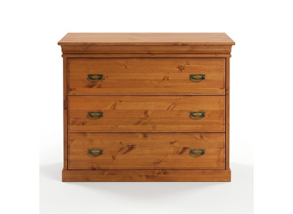 Commode avec 3 tiroirs Buffet Buffet en bois Armoire Commodes Marron neufs