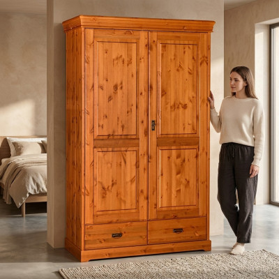 Placard Meubles de chambre Design italien Nouvelle armoire en bois Armoires de placard