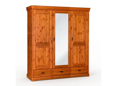 Armoire Armoire en bois Mobilier de chambre Étagère Penderies Vêtements Armoire xxl